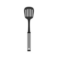 acier spatule plat conception vecteur illustration. cuisine ustensiles icône