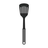 acier spatule plat conception vecteur illustration. cuisine ustensiles icône