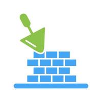 icône de vecteur de mur de briques
