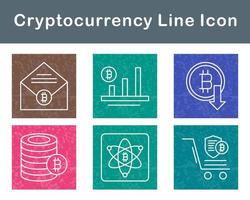 bitcoin et crypto-monnaie vecteur icône ensemble