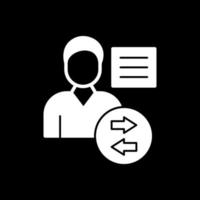 conception d'icône vectorielle de rétention des employés vecteur