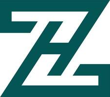 zh logo icône vecteur