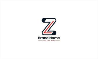 - zl logo. zl conception. noir et rouge zl lettre. lz lettre logo conception. initiale lettre zl monogramme logo. pro vecteur