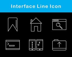 interface vecteur icône ensemble