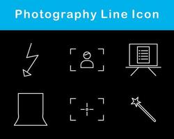 la photographie vecteur icône ensemble
