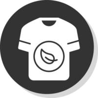 conception d'icône vecteur chemise eco