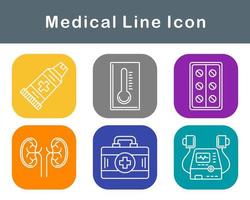 médical vecteur icône ensemble