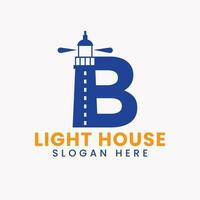 lettre b lumière maison logo vecteur concept. lumière maison logotype