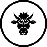icône de vecteur de bison