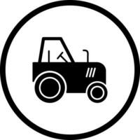 icône de vecteur de tracteur