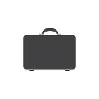 valise icône logo vecteur illustration