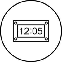 icône de vecteur de minuterie unique