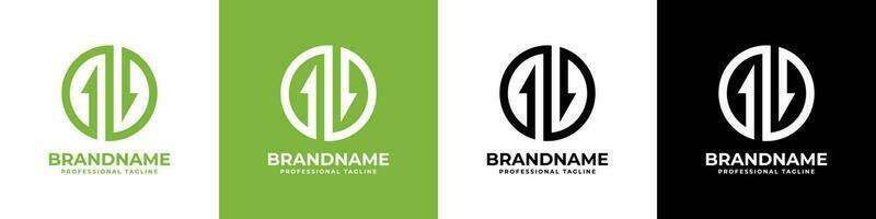 lettre n commerce logo, adapté pour tout affaires en relation à commerce avec n initial. vecteur