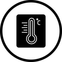 icône de vecteur de thermomètre