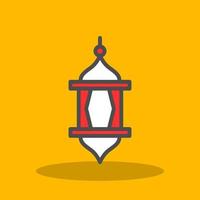 conception d'icône vecteur lanterne arabe