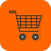conception d'icône vectorielle shopping ecommerce vecteur