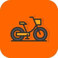 conception d'icône de vecteur de vélo