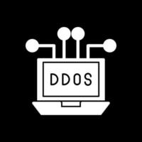 conception d'icône vectorielle ddos vecteur