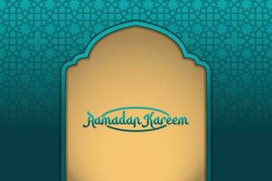 Ramadan kareem Festival fête concept. Ramadan style, Ramadan Karim. Contexte vecteur illustration.