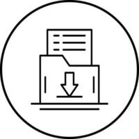 enregistrer l'icône de vecteur de liste