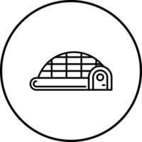 icône de vecteur d'igloo