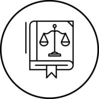icône de vecteur de droit