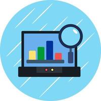 conception d'icône vectorielle de tendances en ligne vecteur