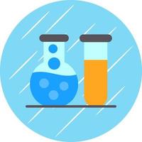 conception d'icône vectorielle de laboratoire chimique vecteur