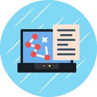 conception d'icône de vecteur de stratégie numérique