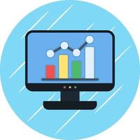 conception d'icônes vectorielles d'analyse vecteur