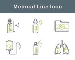 médical vecteur icône ensemble