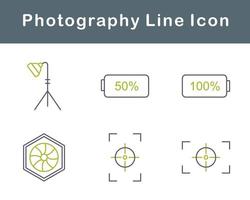 la photographie vecteur icône ensemble