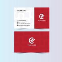 vecteur gratuit de modèle de carte de visite créative