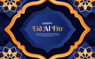 fond eid mubarak vecteur