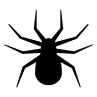 araignée silhouette décoration photo pour Halloween vecteur