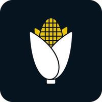 conception d'icône de vecteur de maïs