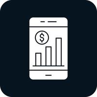 conception d'icône de vecteur d'investissement en ligne