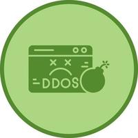 icône de vecteur ddos