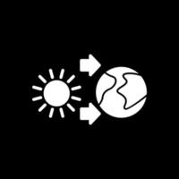 conception d'icône de vecteur d'énergie thermique