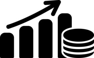 icône de vecteur de croissance