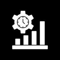 conception d'icône de vecteur d'efficacité