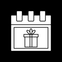 conception d'icône de vecteur de boîte cadeau