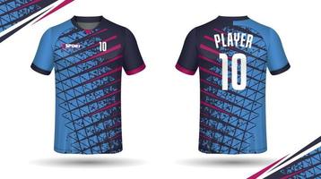 conception de maillot de football pour la sublimation, conception de t-shirt de sport vecteur