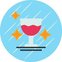 conception d'icône vecteur verre à vin