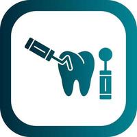 conception d'icône de vecteur de dentisterie