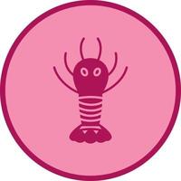 icône de vecteur de homard