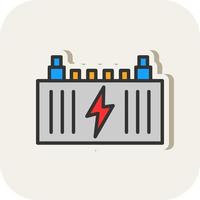 conception d'icône de vecteur de batterie
