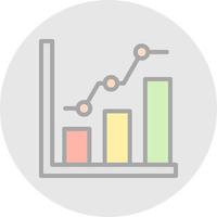 conception d'icônes vectorielles d'analyse vecteur