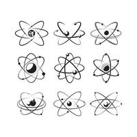 science illustration symbole collection vecteur