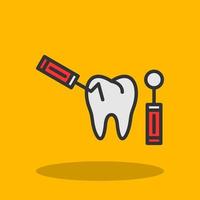 conception d'icône de vecteur de dentisterie